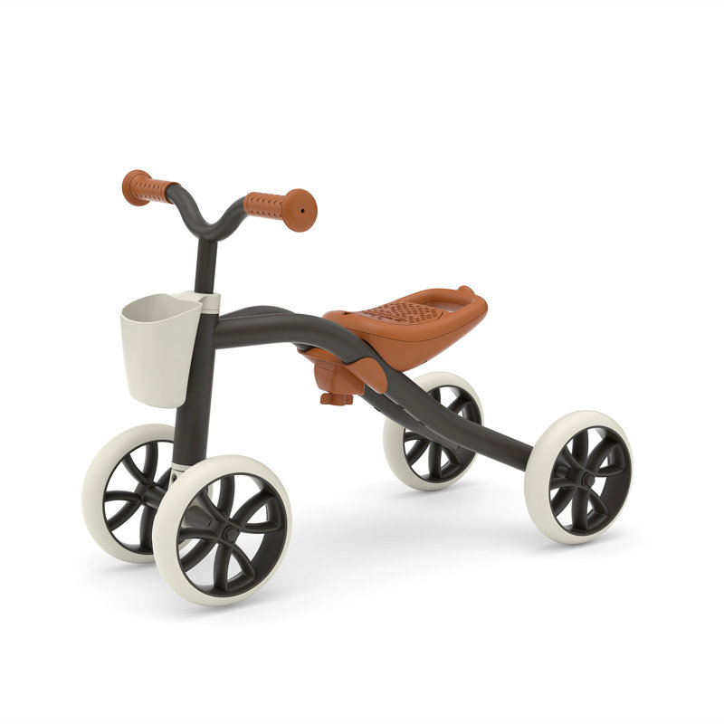 Jordan-Lee Zoomie Kids Push/Pull Ride On, Black