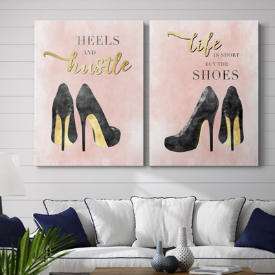 Heels And Hustle - 2 Piece Print