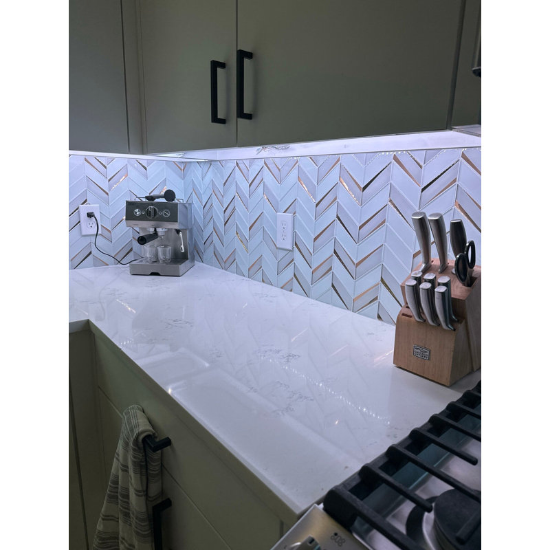 Kasol Mirrored Glass Mosaic, Roma Mirror