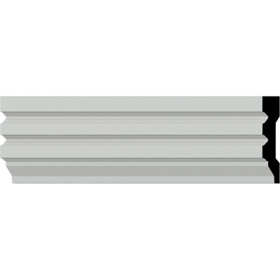 Hillsborough 3.12'' H x 94.5'' W x 0.62'' D Urethane Window And Door Casing