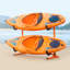 Steel Freestanding Adjustable Kayak Rack