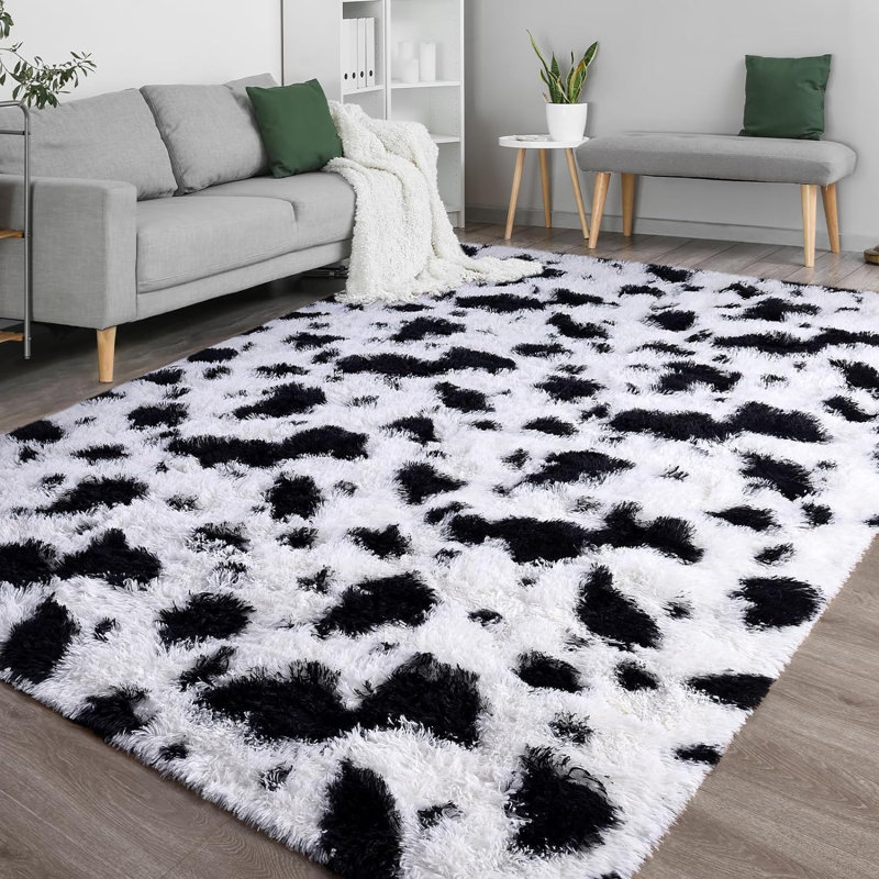 Tapis rectangulaire à usage commercial Anmarie avec envers antidérapant, Rectangulaire 3 pi x 5 pi