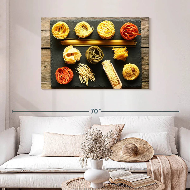 Yarlin Pasta, 30" H x 45" W