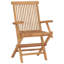 Mulak 2 - Person Teak Patio Dining Set with Round Table-326885061