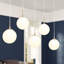 Lustre linéaire moderne à 5 lumières à DEL Year Yearb