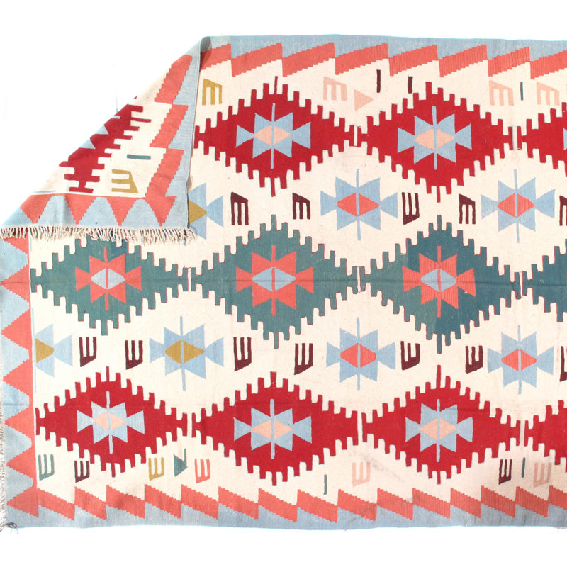 Wool Southwestern Area Rug