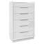 Commode 5 tiroirs avec miroir H 50,2 po Dougal-1139837417