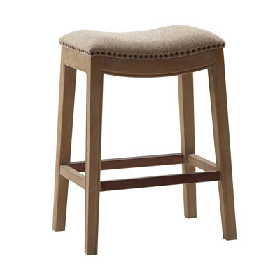 Alamea Nailhead Saddle Counter Stool