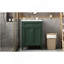 Meuble-lavabo 24 po avec 2 portes et tiroir escamotable, armoire de rangement de salle de bain avec lavabo, portes à fermeture en douceur avec organisateurs-1547234871