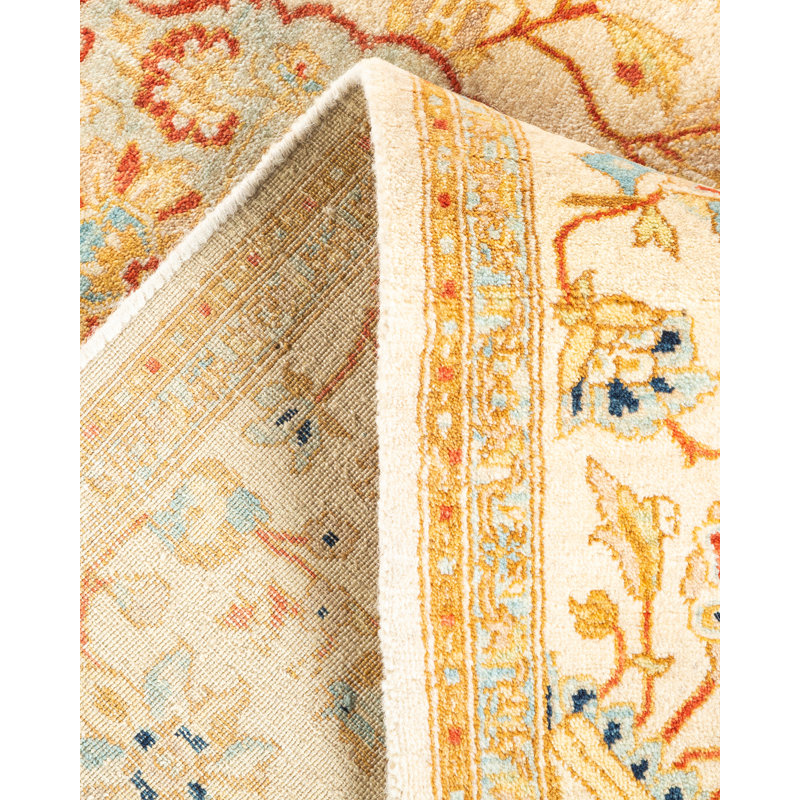 Classic One-of-a-Kind 4' 1" X 6' 2" Hand Knotted Area Rug