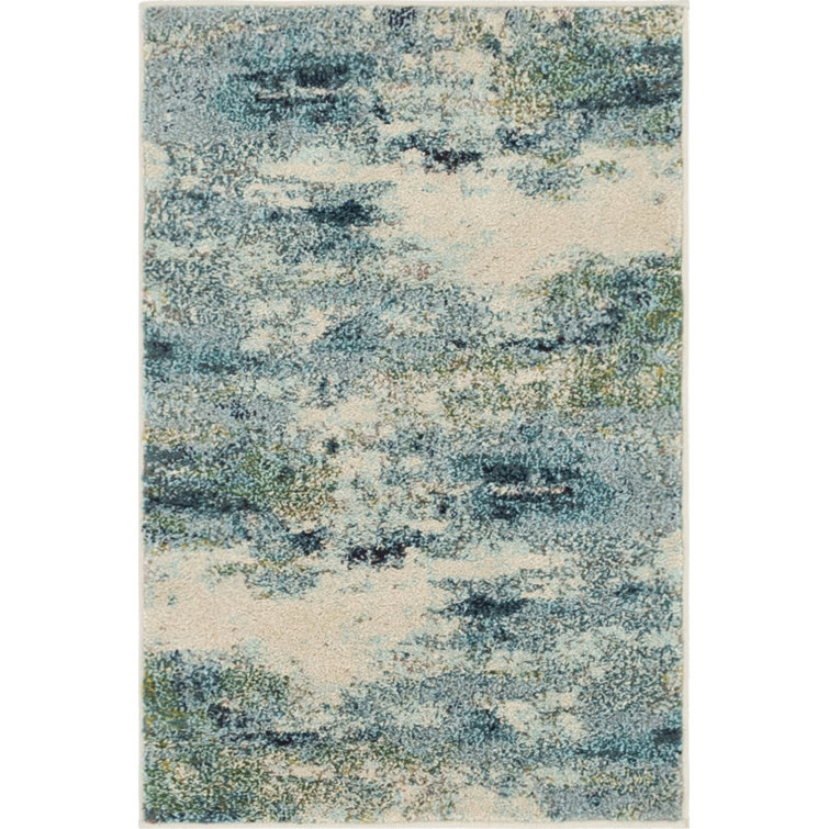 Keimar Washable Abstract Indoor Rug