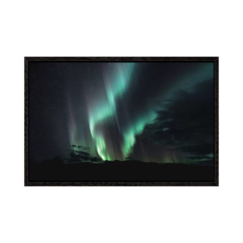 Iceland III by Luke Anthony Gramme - Print on Canvas, 101.6 cm H x 66.04 cm W, Black Framed
