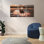 «Mindset Is Tout», art mural Lion, 3 pièces, affiche inspirante, entrepreneur, peinture, décor pour bureau, chambre à coucher, salon, prêt à être suspendu