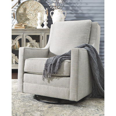 Kambria Upholstered Swivel Armchair