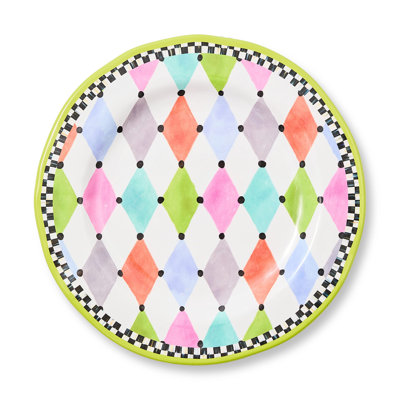 Palm Springs Melamine Dinner Plates