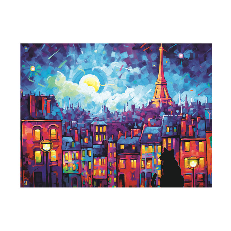 Art sur toile de Michael David, H 14 po x l 19 po