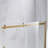 OVE Decors Bel Soft Close 60" x 78" Frameless Sliding Soft Close Shower Door-98614974