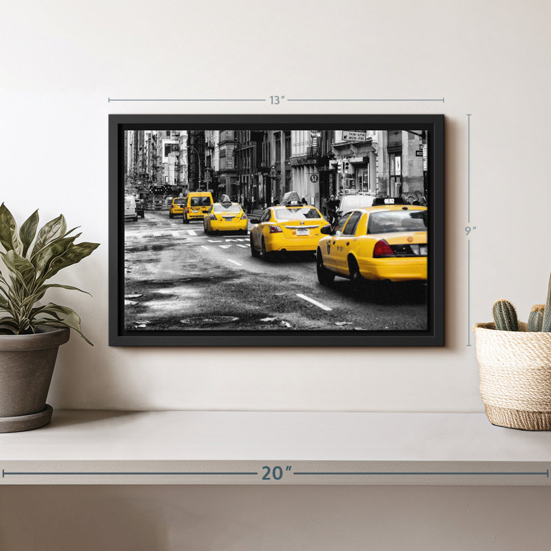 401 Broadway Pop Canvas Print, 9" H x 13" W
