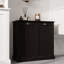 Armoire de trieur de linge inclinable à deux compartiments-1518821062