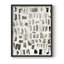 ABSTRACT Series DLXV III - Impression encadrée de qualité supérieure - Prêt à être accroché - Aucun clou requis-381539282-381539285