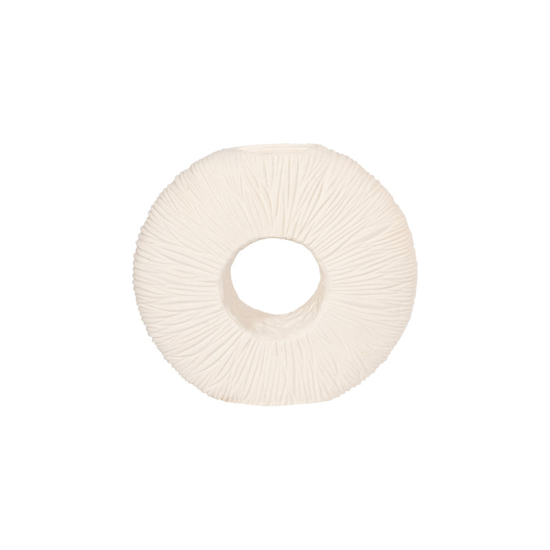 Ignacio Waves Circle Floor Vase