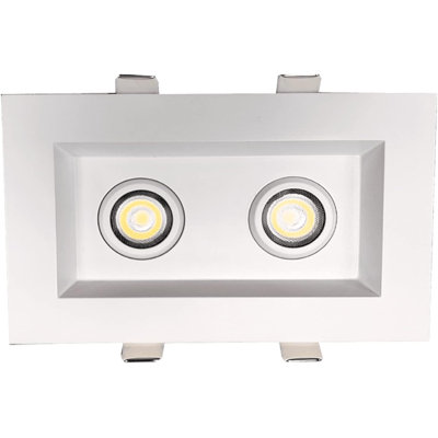 2'' Selectable Color Temperature 10 Watt Dimmable Air-Tight IC Rated Standard Recessed Lighting Kit