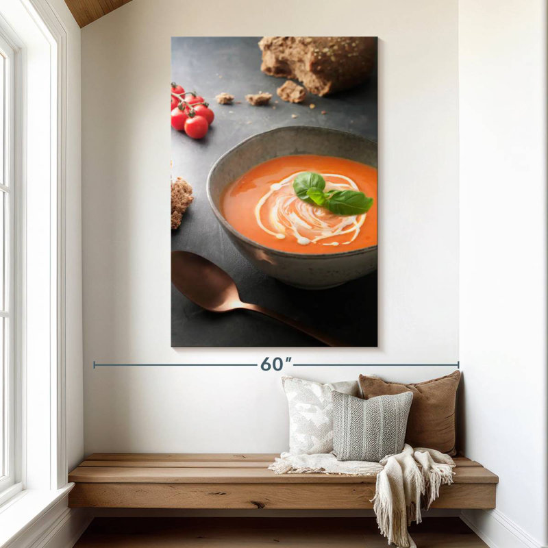 Yarlin Tomato Soup Bowl, 51" H x 34" W