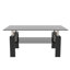 Table basse rectangulaire en verre-33817767-33817768