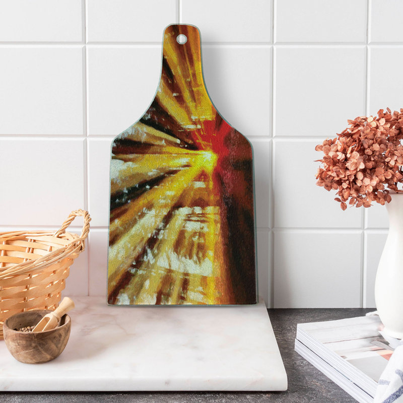 Planche à découper en verre trempé Ambesonne