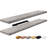  35" Long Floating Shelves with Invisible Mounting - Set of 2, Gray-654864814-648025865