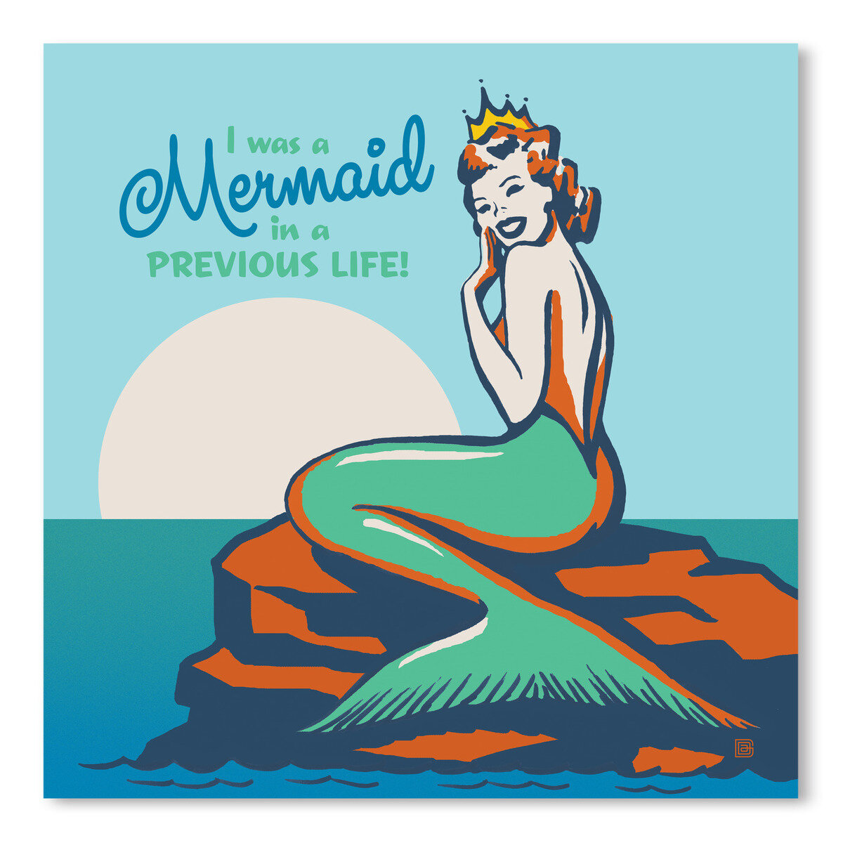 vintage mermaid signs