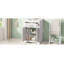 Meuble-lavabo 24 po avec lavabo en céramique intégré, armoire de salle de bain avec 2 portes, 1 tiroir basculant et meuble-lavabo simple pour petite et moyenne salle de bain-130940492