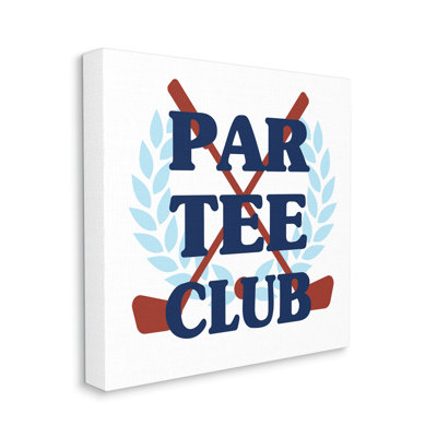 " Par Tee Club Golf Clubs "