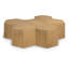 Eternal Wood 6Pc. Modular Coffee Table