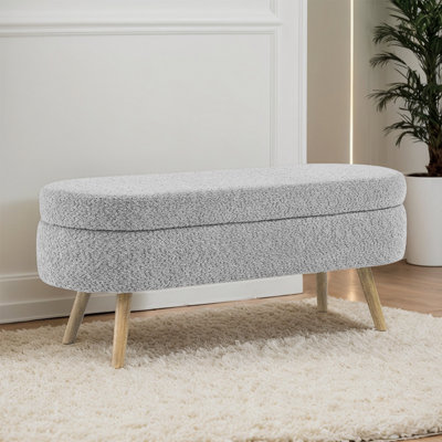 Maly Upholstered 2-Seater Storage Bench