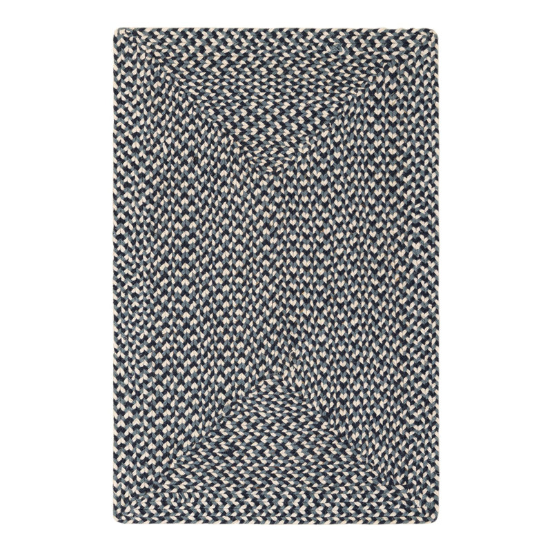 Tweed Braided Jute Rug, Rectangle 2" x 3'1"