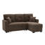 Canapé-lit, canapé modulaire avec lit escamotable, méridienne réversible, canapé modulaire avec rangement, solution pour petit espace, canapé-lit convertible, mobilier de salon, canapé en L-334436255