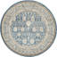 Tapis bleu à motif floral Linz-40279937