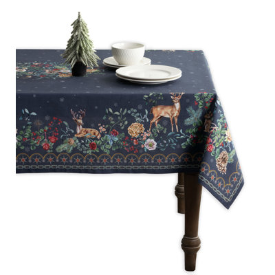 Maison d'Hermine Christmas Joy 100% Cotton Tablecloth - 60" x 60"