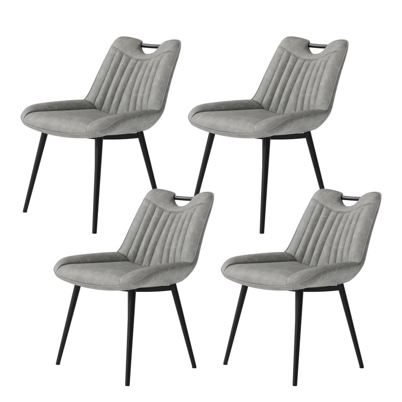 4 With Upholstered Chairs
