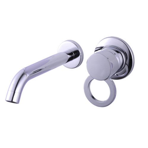 Single-handle Bathroom Faucet with Drain Assembly