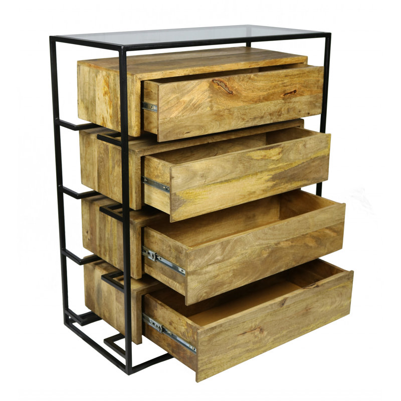 Commode 4 tiroirs Sonia
