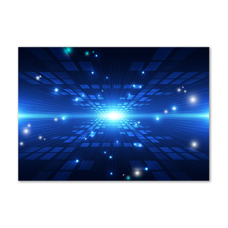 Three-dimensional Background - Wrapped Canvas Print