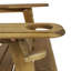 Chaise Adirondack pliante en bois massif Mccombs-453886872