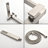 1 Handle Floor Clawfoot Tub Faucet with Diverter-61913483