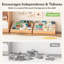 Montessori 4-Tier Bamboo Kids Bookcase