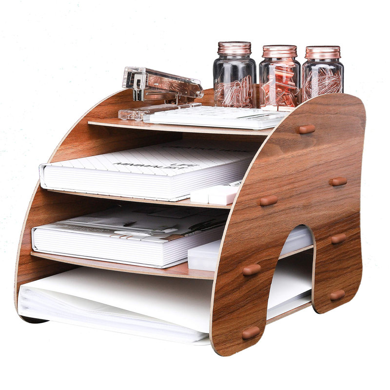 Britzy Manufactured Wood File Organiser