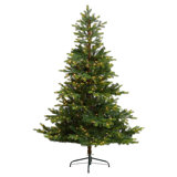 Lighted Artificial Christmas Tree