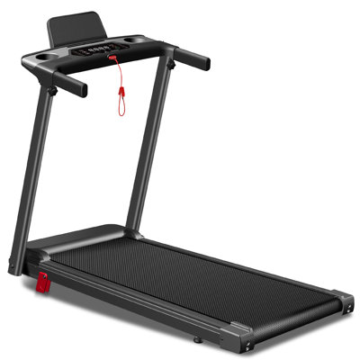 Foldable Treadmill for Home, 3.0 HP Portable Treadmill with Incline for Running Exercise, 300 lb Capacity