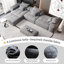 Canapé modulaire surdimensionné Modern